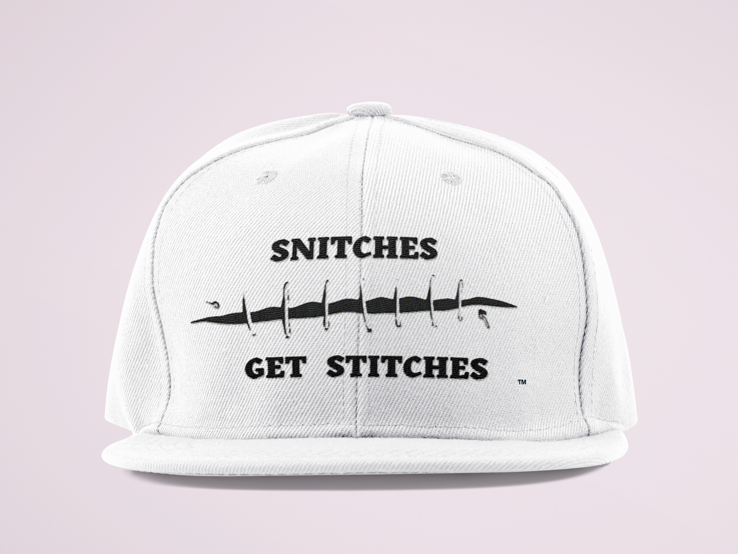 Snitches Get Stitches Snapback