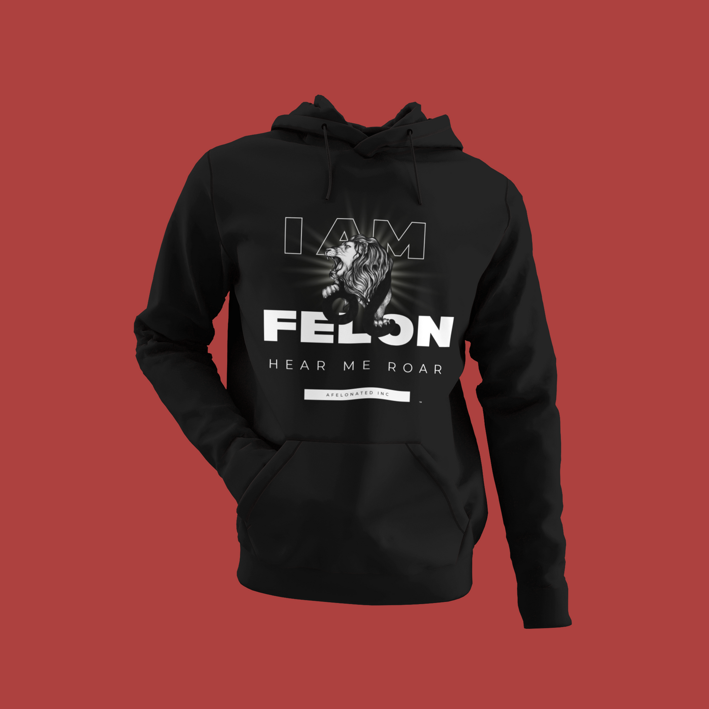 I Am A Felon Hear Me Roar Hoodie