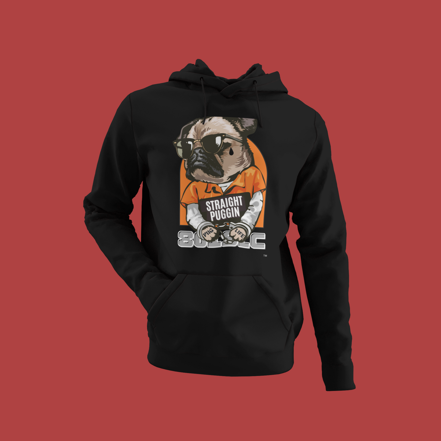 Straight Puggin Hoodie