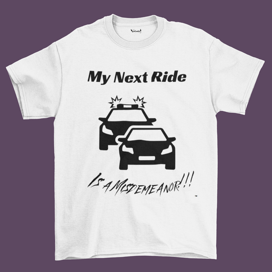 My Next Ride Is A Misdemeanor